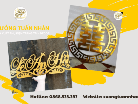 Xưởng Tuấn Nhàn - Chuyên cung cấp phụ kiện trang trí đẹp tại Hà Nội