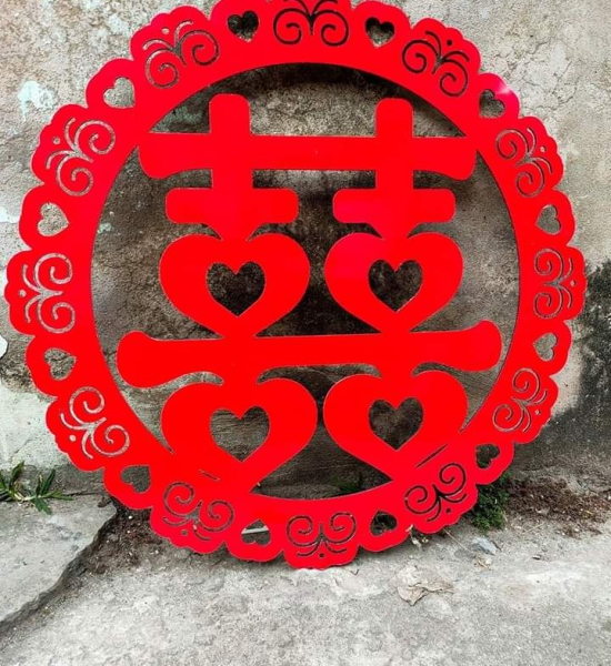 CHỮ HỶ GIA TIÊN 60CM _ HA17