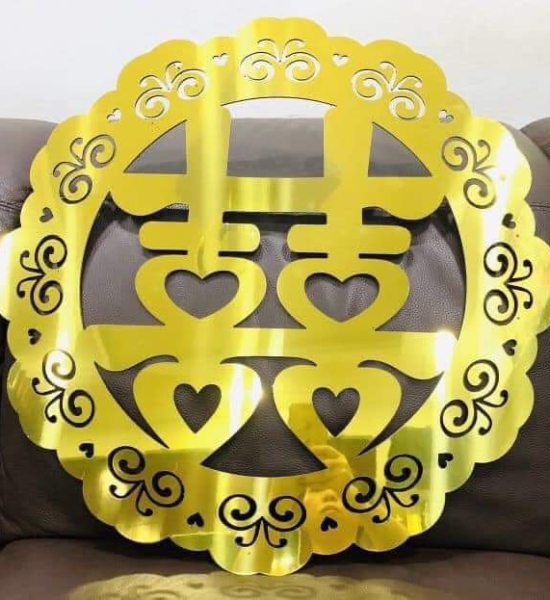CHỮ HỶ GIA TIÊN 60CM _ HA14