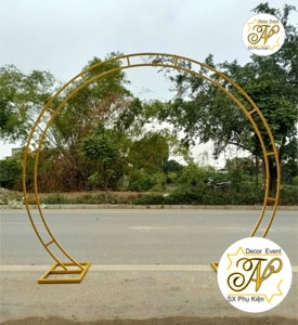 KHUNG BÁN NGUYỆT KÉP LẮP GHÉP