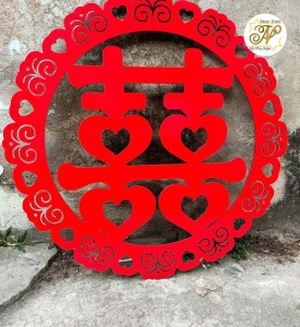 CHỮ HỶ GIA TIÊN 60CM _ HA17