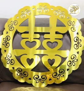 CHỮ HỶ GIA TIÊN 60CM _ HA14